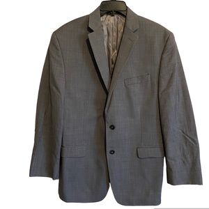 Calvin Klein Wool Blazer Suit Sport Jacket Business Office Professional Eclectic